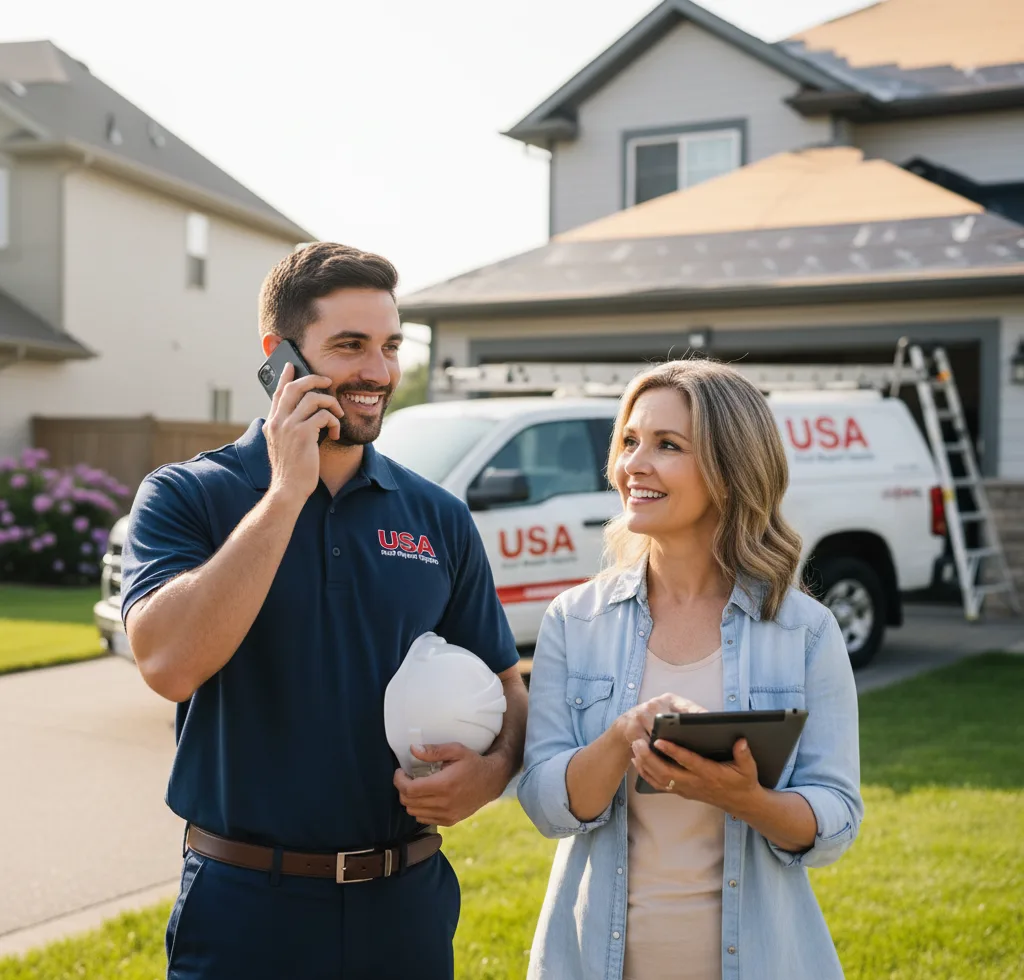 USA Roof Repair Experts customer support in Tuba City